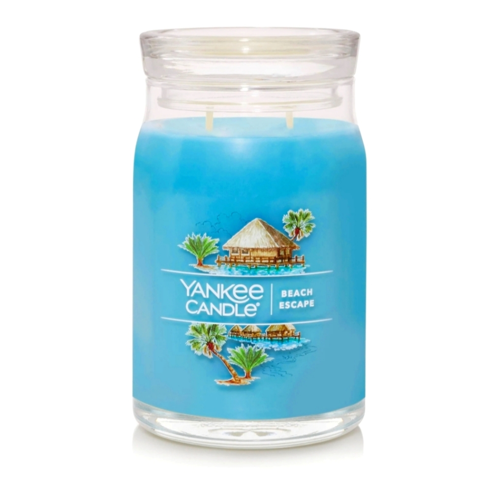 Beach Escape Signature Large Jar Candle 20 oz. by Yankee Candle BNWT SO